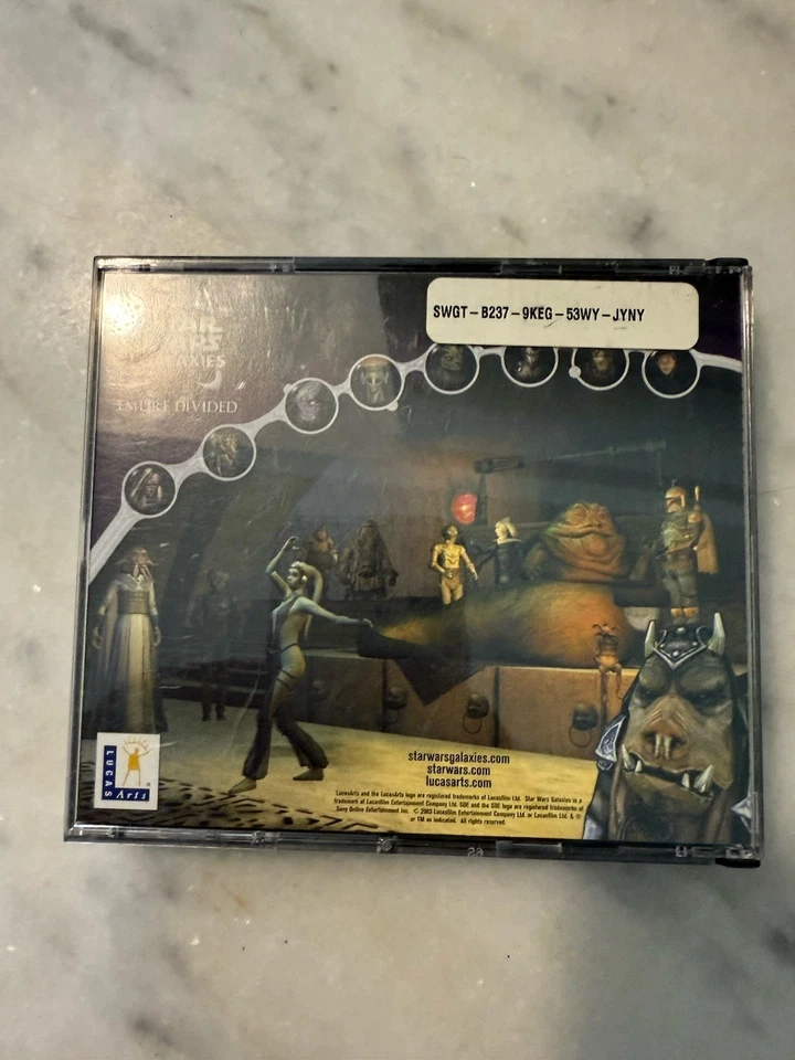 Star Wars Galaxies: An Empire Divided -- Collector's Edition (PC, 2003) - Image 2 of 2