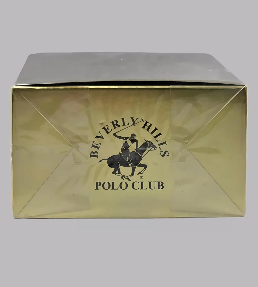Beverly Hills Polo Club 男士皮革乌木淡香精 3.4 盎司/100 毫升全新带盒 — 第 3/4 张图片