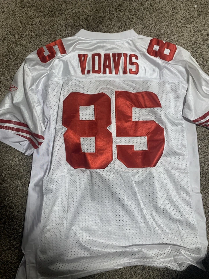 Футболка игроков Nike San Francisco 49ers Vernon Davis 85 NFL новая с ценниками размер 48 - Изображение 2 из 2