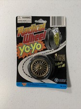 New Vintage Gordy Toy Radical Wheel Yo-Yo Gold Spokes 1992