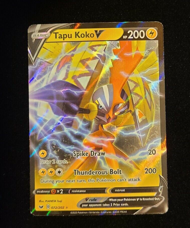 Tapu Koko V - 072/202 - Ultra Rare