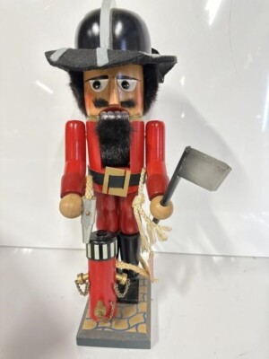 STEINBACH THE FIRE MASTER 16  NUTCRACKER HANDMADE IN GERMANY IN BOX #S875