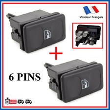 2 Interrupteur Lève Vitre Avant Gauche ET Droit prévu GOLF II de 1984 à 1992