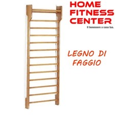 Spalliera svedese in legno di faggio MADE IN ITALY versione a scelta