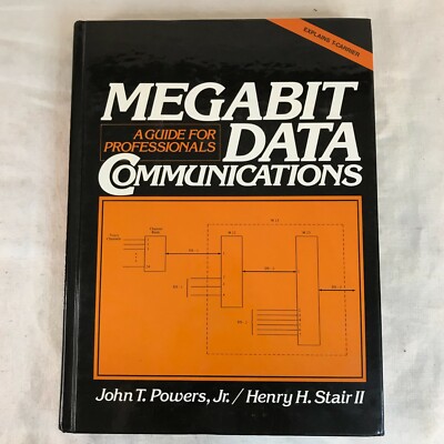 Rare! Signed By Author! Megabit Data Communications: A Guide for Professionals