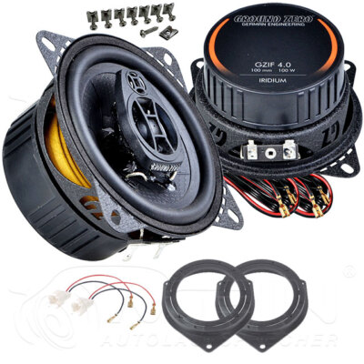 GROUND ZERO LAUTSPRECHER für FIAT GRANDE PUNTO Typ 199 2005-2009 Heck 100W #AHC0