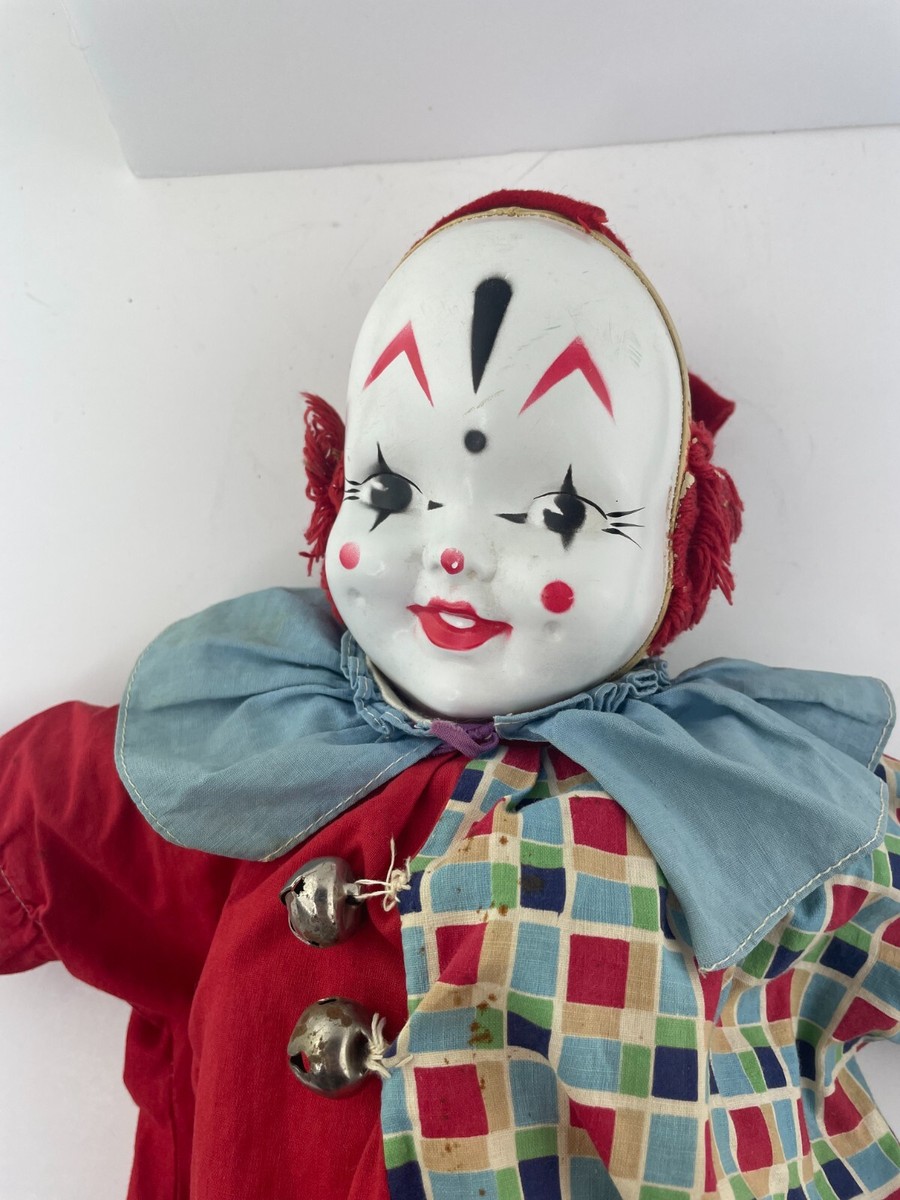 Old Quilt ClownとLIttle Patch ベア２体セット Old Quilt ClownとLIttle Patch ベア2体セット