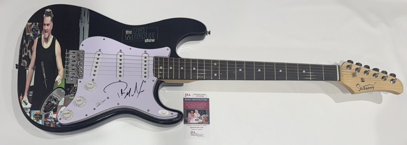 PAT MCAFEE SIGNED CUSTOM ELECTRIC GUITAR PAT MCAFEE SHOW RARE JSA COA