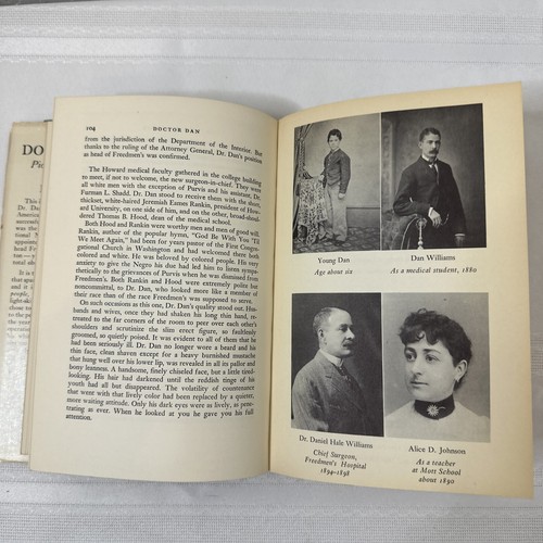 Pioneer in American Surgery DOCTOR DAN 1954 by Helen Buckler 1st Edition HC/DJ - Picture 7 of 11