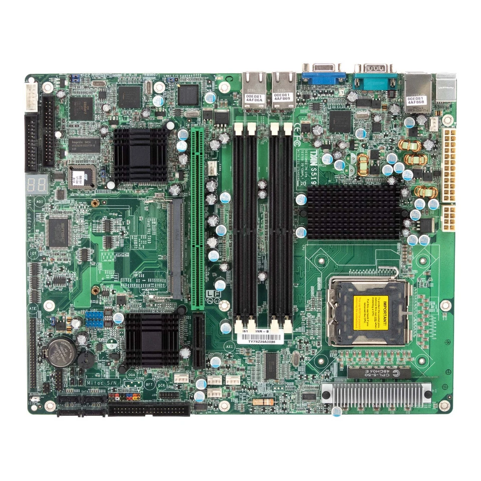 Serveur Carte Mère TYAN Toledo S5191 S5191G3NR-B Socle 775 DDR2 Avec Riser - Image 2 of 4