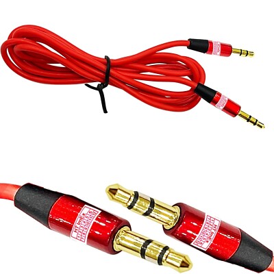 AUX Kabel 3,5mm Klinken Stecker Audio für ezcap 180 AV-Recorder Video-/Audio