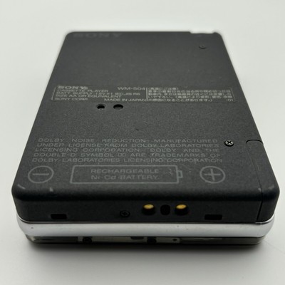 SONY WM-504 カセットプレーヤー 本体と付属品【ジャンク扱い】 Yahoo!オークション -「sony wm-504」の落札相場・落札価格
