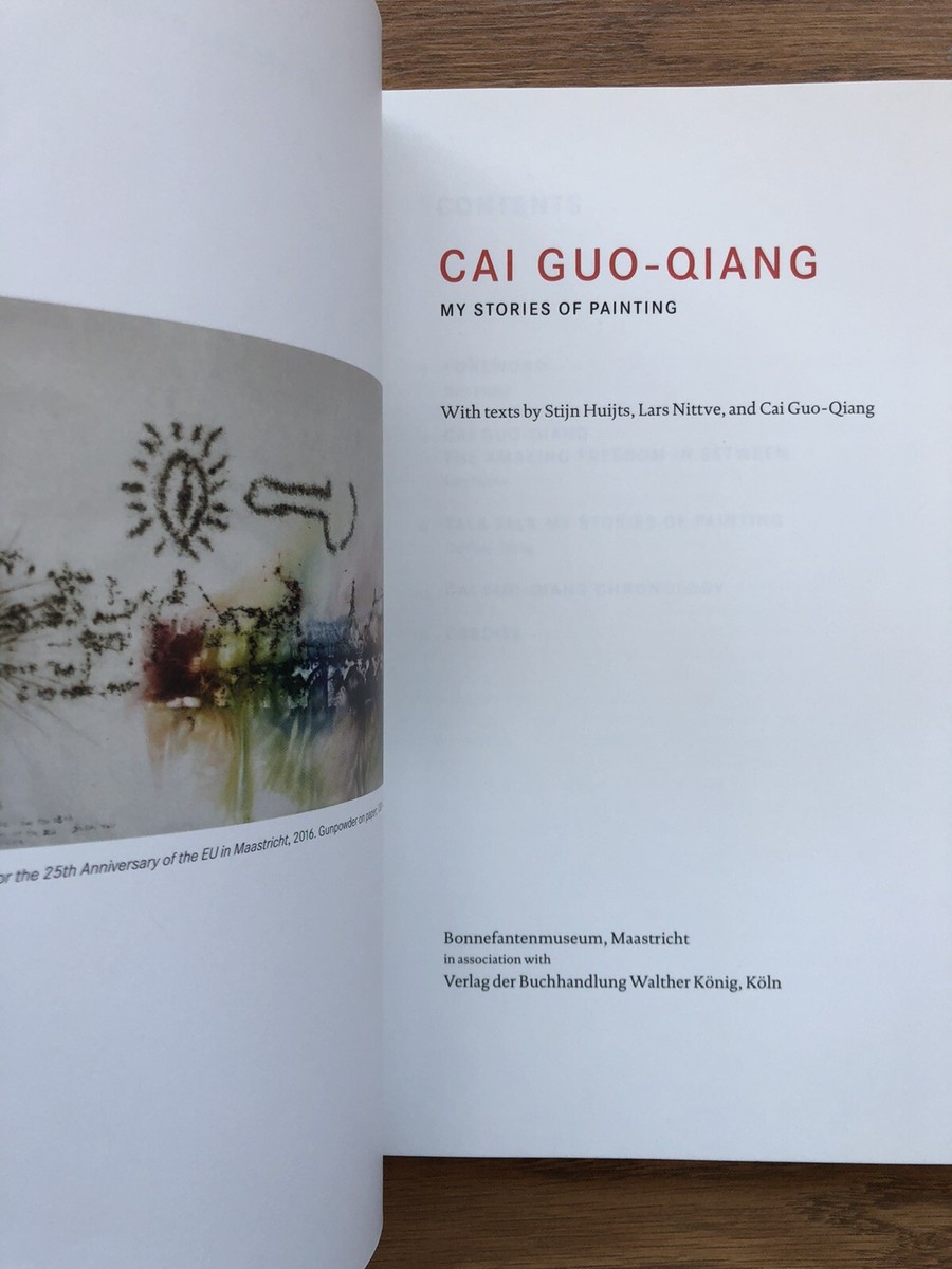 ORIGINAL DRAWING SIGNED BY CAI GUO-QIANG! My Stories of Painting