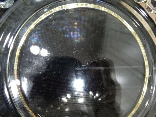 Heisey Glass Sahara Yellow Old Sandwich 8 3/8th inch Square Salad Plate VGUC - Picture 10 of 10