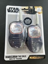 NEW Star Wars "The Mandalorian" Baby Yoda Walkie Talkies Set 2 Way Radio