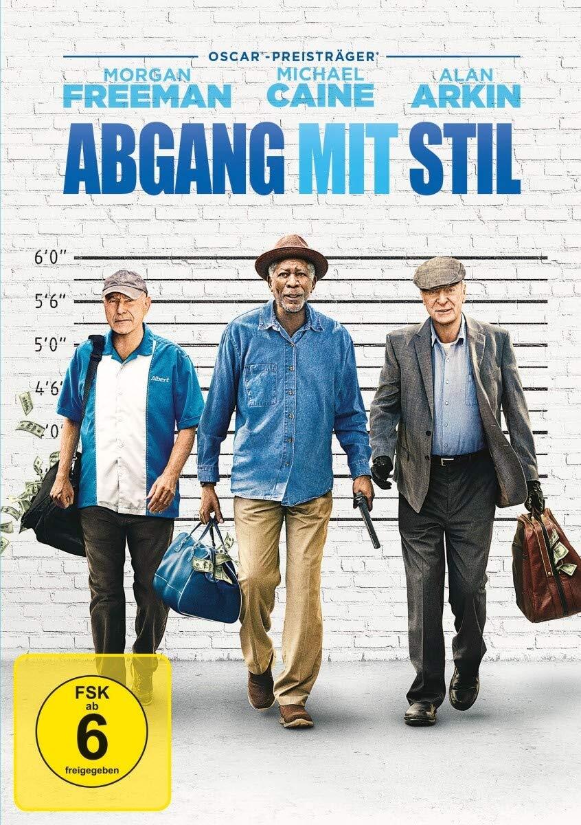 Abgang mit Stil (DVD) Morgan Freeman Sir Michael Caine Alan Arkin Joey King