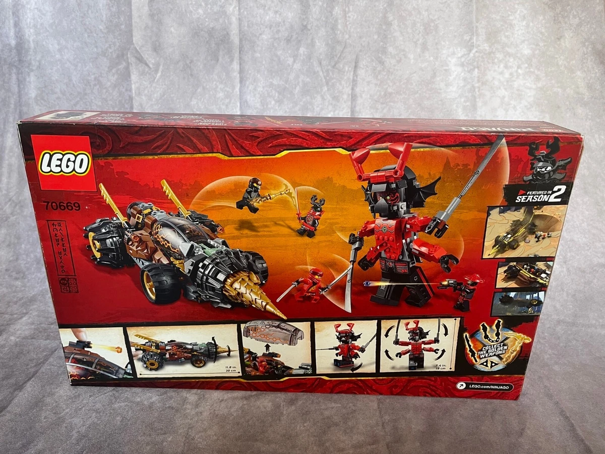 Somatisk celle folkeafstemning diskret LEGO NINJAGO Legacy Cole's Earth Driller 70669 Building Kit (587 Pieces) |  eBay