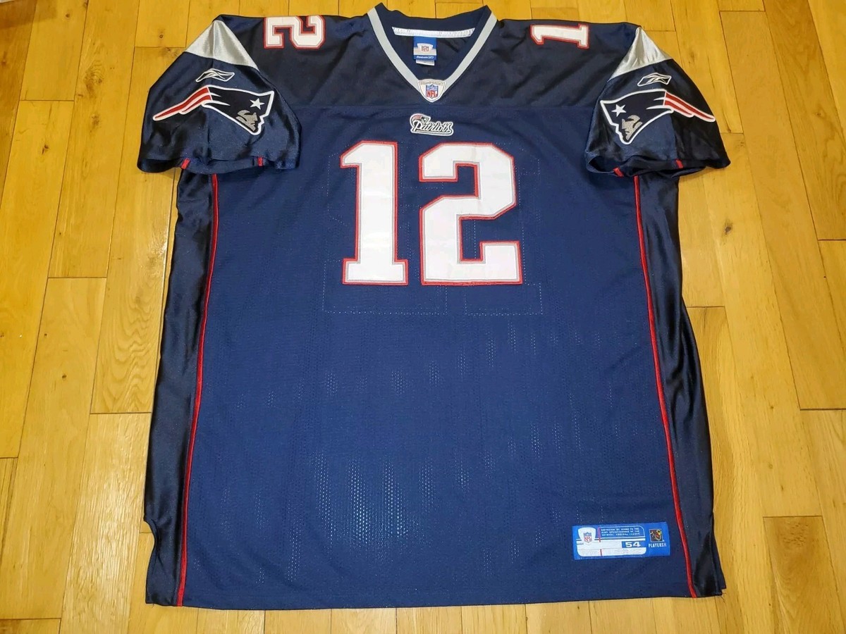 Vintage 2004 Reebok Tom Brady NEW ENGLAND PATRIOTS Authentic NFL