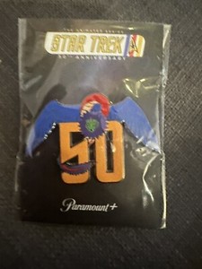 SDCC 2023 Paramount Plus  50th Anniversary Pin Rare