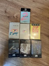 Lot Of 7 Yes Cassettes Drama Relayer Big Generator 901ive Self Fragile/close To