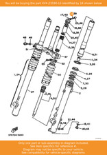 YAMAHA Air Valve Comp, 4V4-23190-L0 OEM XT600 XJ900 XT350 XT250 XT500 DT50