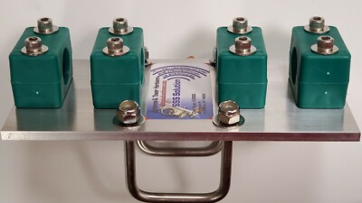 (4pc) 4'' x 8'' Dipole Element Al. Antenna Plate-3/4'' Driver El. to 2'' Square Boom