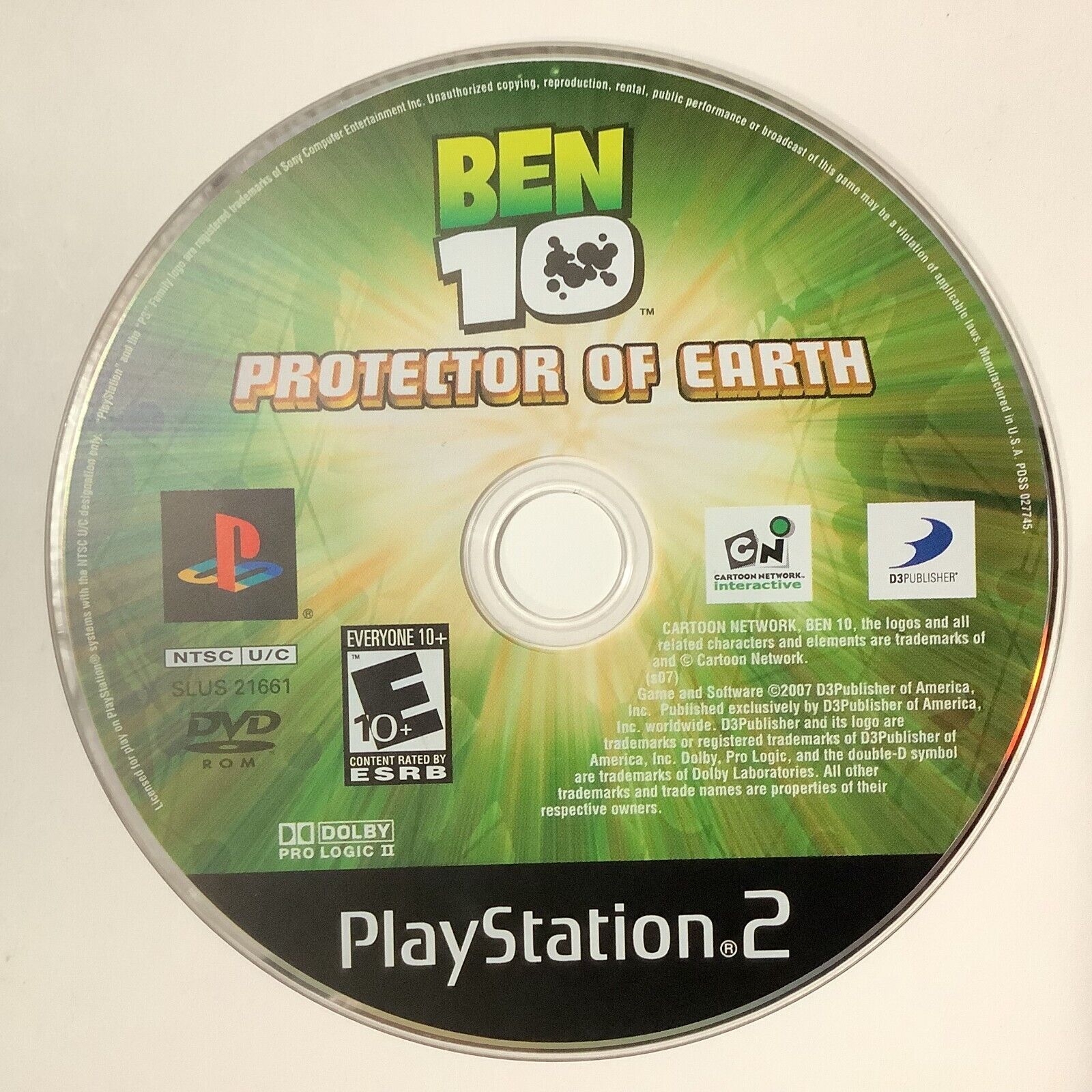 BEN 10: PROTECTORS OF EARTH (GREATEST HITS) - PS2