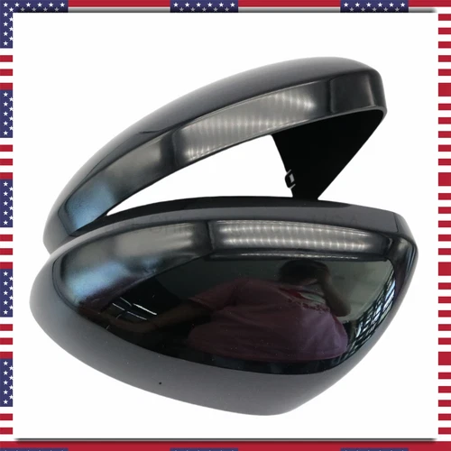 Fit Nissan Altima 2019-2024 1 Pair Rearview Mirror Cover Frame Cap Black NEW