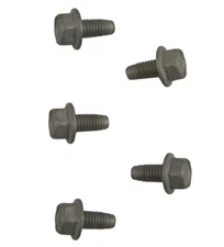 GM Flanged Hex Head Bolts Pack of 5 New M6 X 1.00 X 13mm OEM 11519840