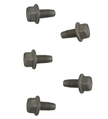 GM Flanged Hex Head Bolts Pack of 5 New M6 X 1.00 X 13mm OEM 11519840 ...