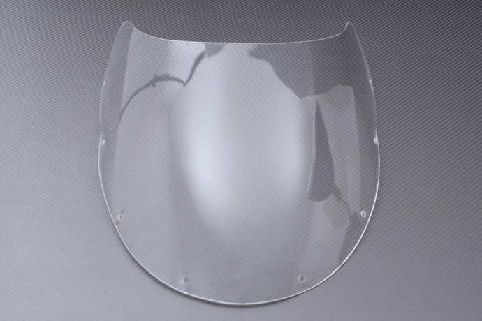 Pare-brise transparent haut de gamme pour Kawasaki ZX-R 250 1989
