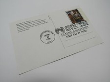 USPS Scott UX218 20c Stonewall Jackson First Day of Issue Postal Card