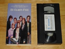 ST ELMO'S FIRE VHS TAPE 1993 EMILIO ESTEVEZ ROB LOWE MCCARTHY MOORE JUDD NELSON