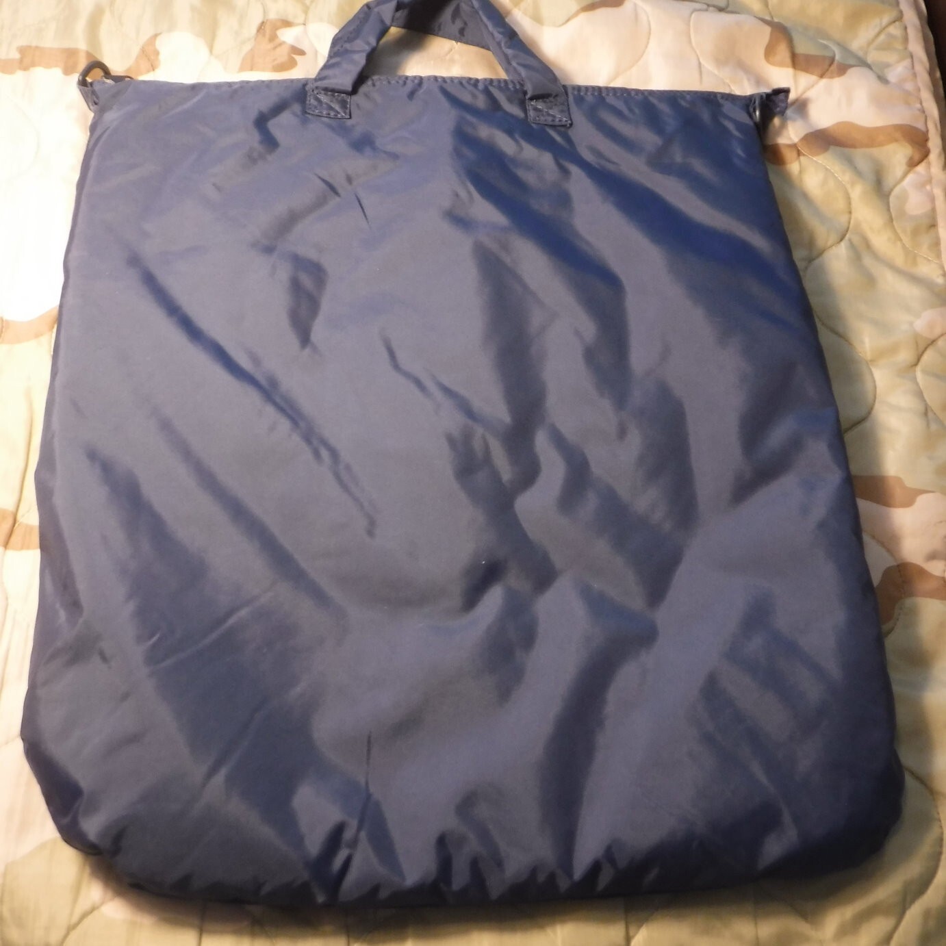 Military Style Pilot Helmet Bag Navy Blue eBay