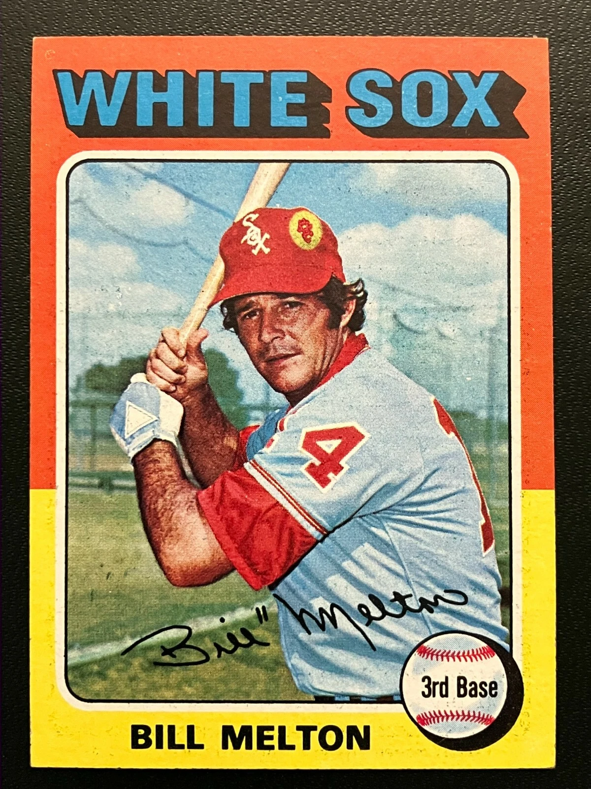 1975 TOPPS MINI HIGH-GRADE SET BREAK - BILL MELTON- CARD #11 - WHITE SOX - NM