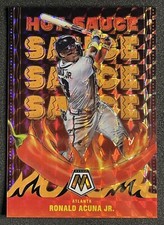 2022 Panini Mosaic RONALD ACUNA JR. Hot Sauce Orange HS-4 /99 | NL MVP | Atlanta