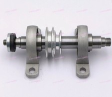 Thread Spindle Shaft Parts Shank Pulley Bearing DIY Wood Lathe Cutter For Chuck