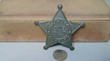 VINTAGE DEPUTY SHERIFF BADGE PIN JAPAN