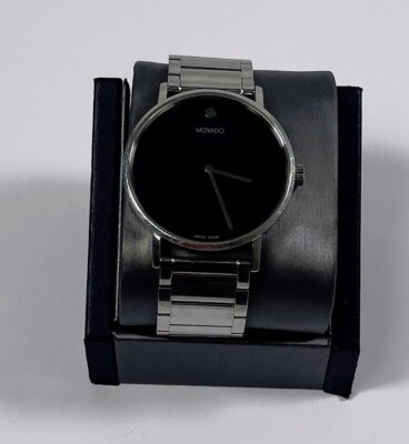 MOVADO Modern Men\'s Wristwatch 71.1.14.1471 (SPG059804) MOVADO - MUSEUM (71.1.14.1471) Stainless Steel 40mm Watch w  main image 4