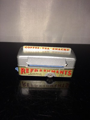 Rare!!! LESNEY Matchbox 1959 No74 Silver Mobile Refreshment