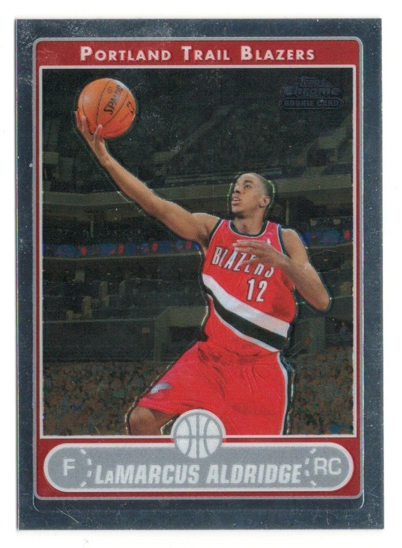 LaMarcus Aldridge 2006-07 Topps Chrome #183 RC Rookie Card
