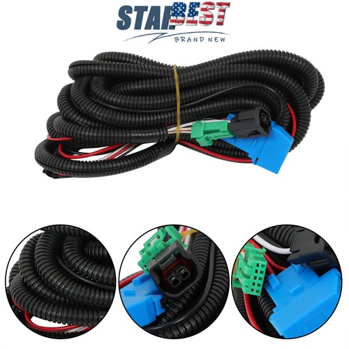 Kit de luces antiniebla LED blancas DRL con bisel + cableado para Honda Accord 2018-2020 sedán - Imagen 9 de 12