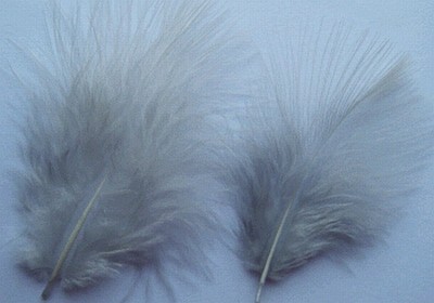 Mini Turkey Marabou Feathers - Pretty Feather Colors - Mini Craft Packs