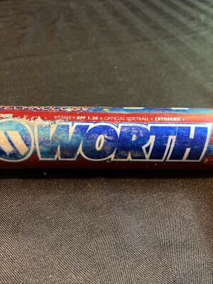 Batte Softball Worth Powercell Michele Smith - 27 Pouces / 17 Oz - Or - Aluminium - Fastpitch