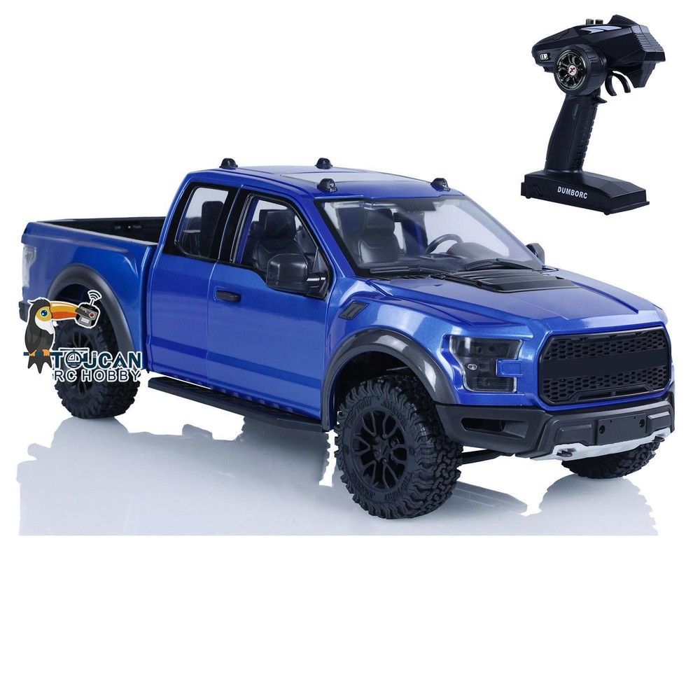 JDM 1/10 RC Model F-150 Rock Crawler Radio ESC Motor DIY Climbing Racing Vehicle
