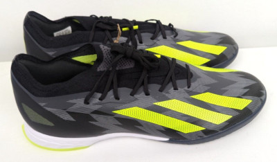 Size 10.5 Men's Adidas X CrazyFast Injection.3 Turf Soccer Shoes-Green/Black-New
