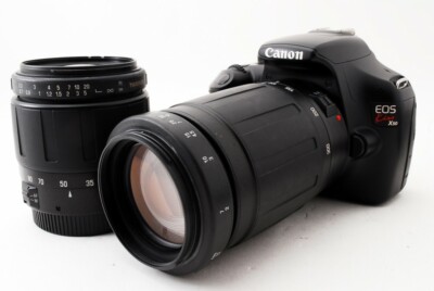 Canon Eos 1100d Kiss X50 Rebel T3 12 2mp 28 80 100 300mm Exc W 8gb Sd Ebay