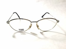 Gianfranco Ferre Eyeglasses GFF 395 Gold /Silver U44 Size 55mm Frame Authentic