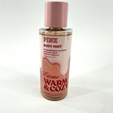 Victoria's Secret Pink Warm Cozy Cr me Body Mist 8.4oz