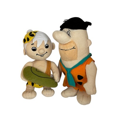 Hanna Barbera Die Flinsteine Fred Flinstones & Bam Bam Stofftier Spielend